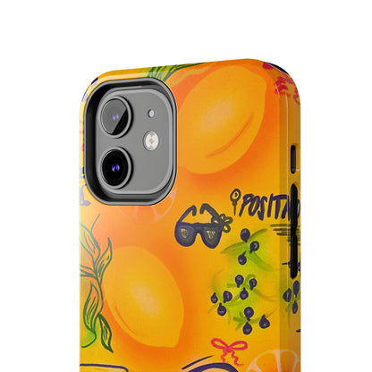 "citrus coastline" airbrush iPhone case