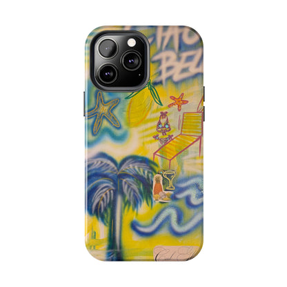 "ciao bella" airbrush iPhone case