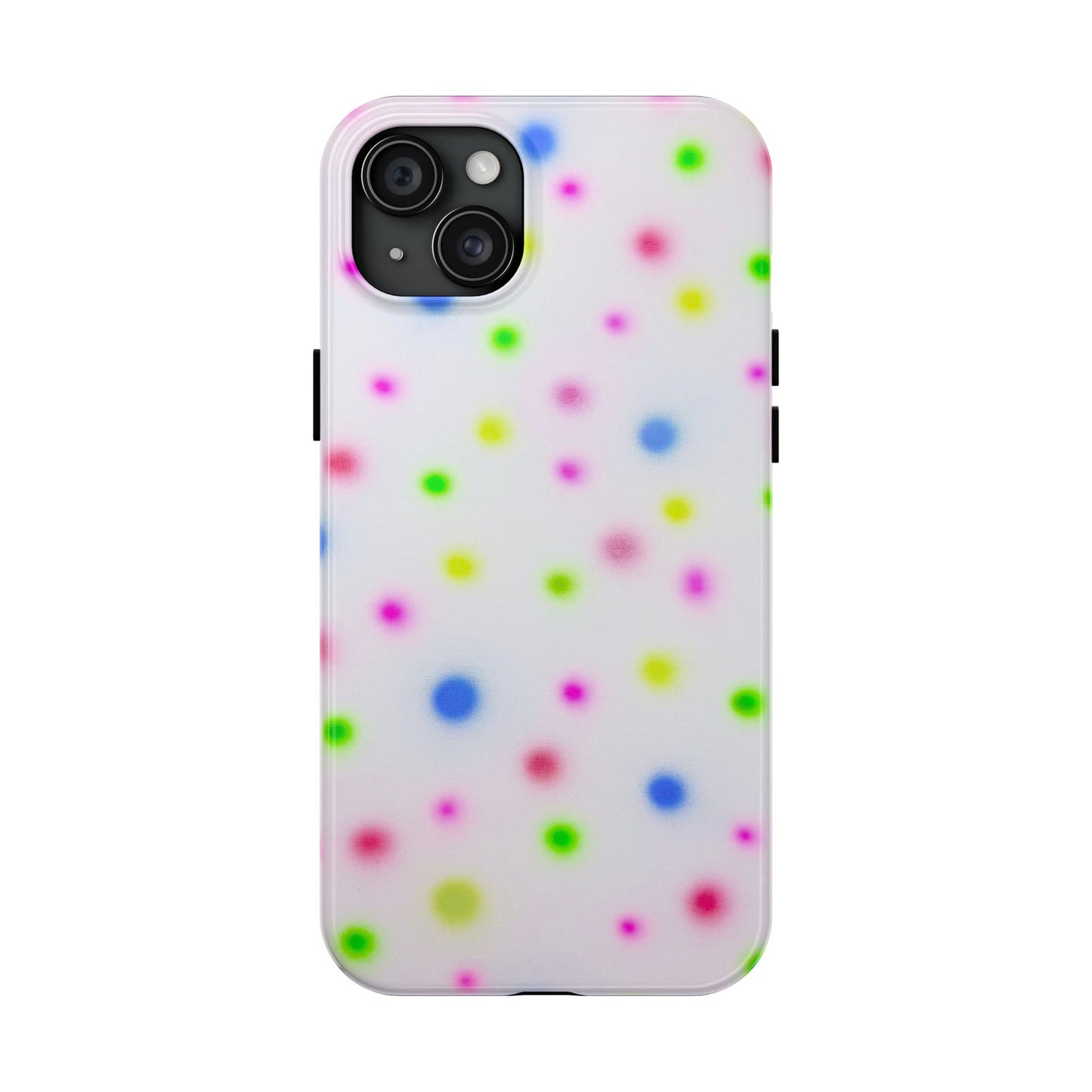 "birthday cake polka dot" airbrush iPhone case