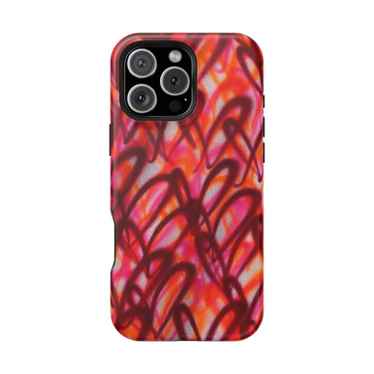 MagSafe „Graffiti Love“ Airbrush iPhone Hülle