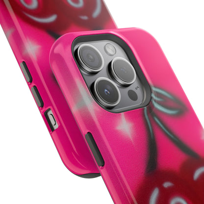 MagSafe „Cherry 8ball“ Airbrush iPhone Hülle