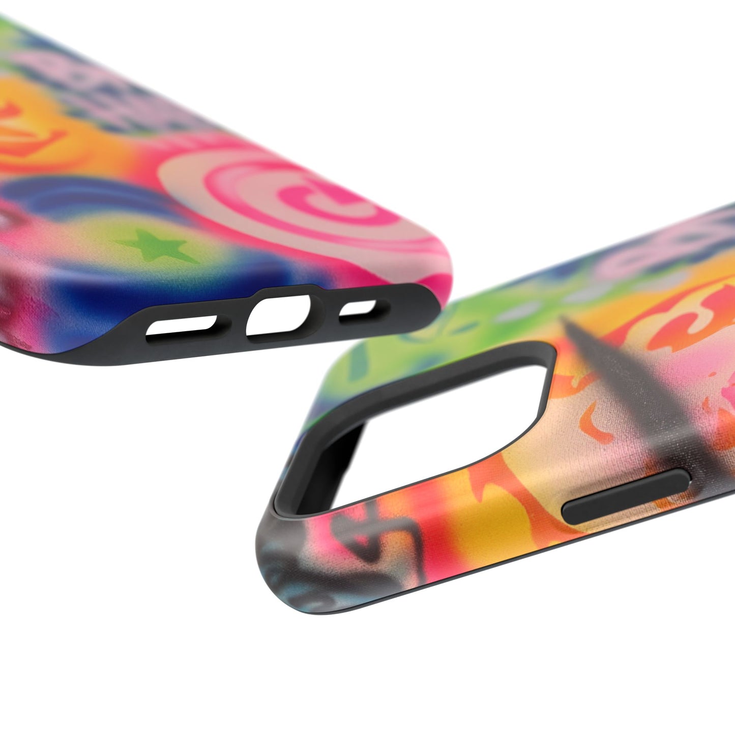 MagSafe „schlechte Angewohnheiten“ Airbrush iPhone Hülle