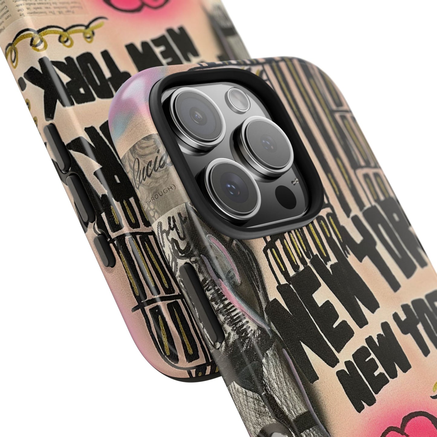 "new york, new york!" airbrush iPhone case