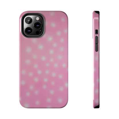 "strawberry swirl polka dots" airbrush iPhone case