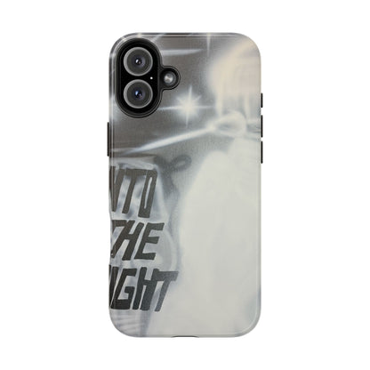 "into the night" airbrush iPhone case