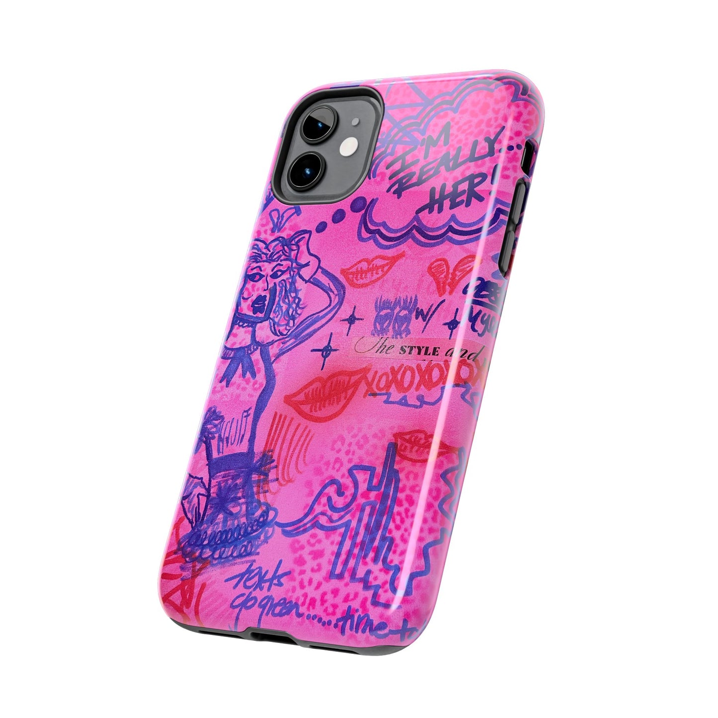 "really "HER!" airbrush iPhone case