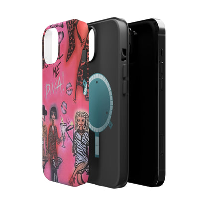 MagSafe "party diva" airbrush iPhone case