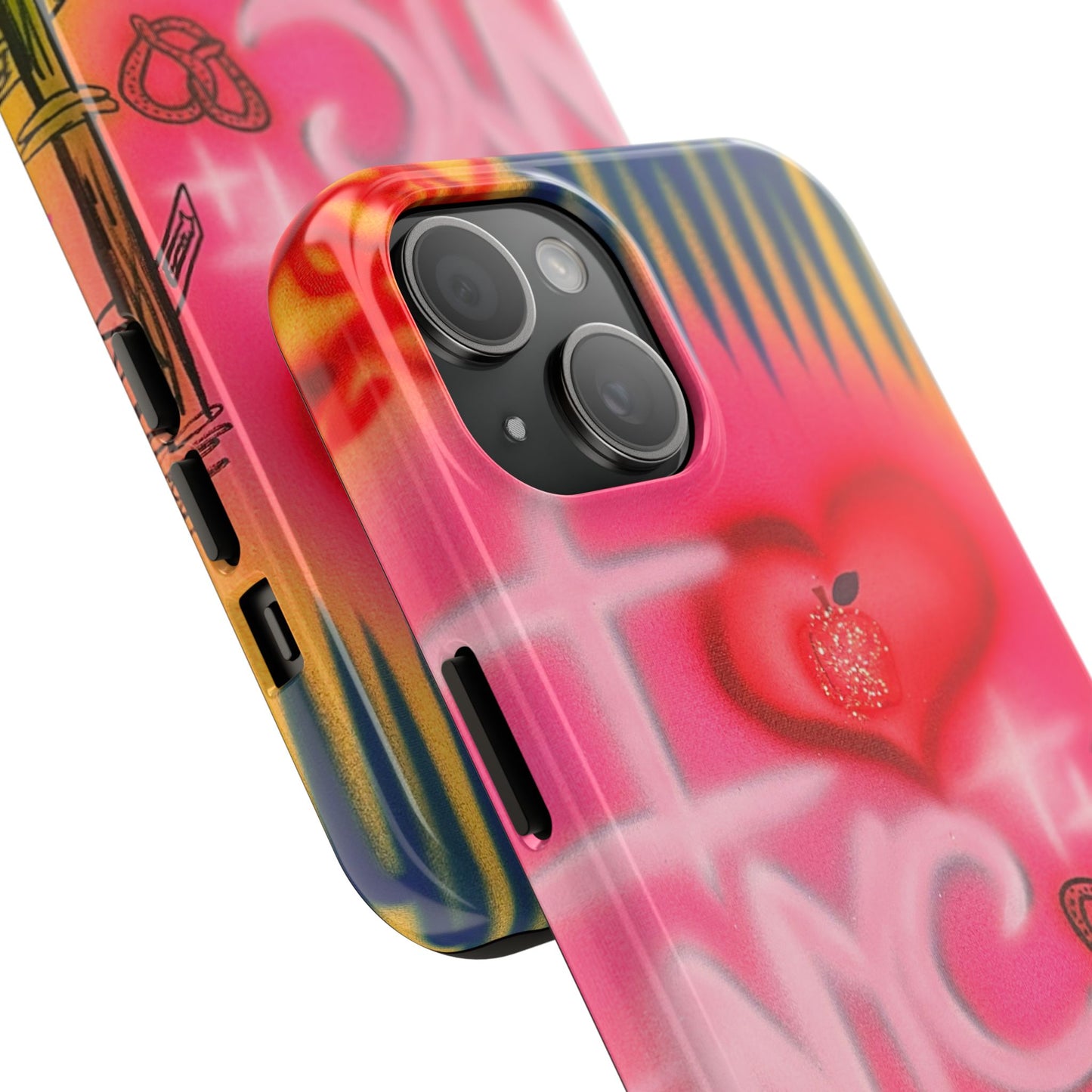 "in the city" airbrush iPhone case