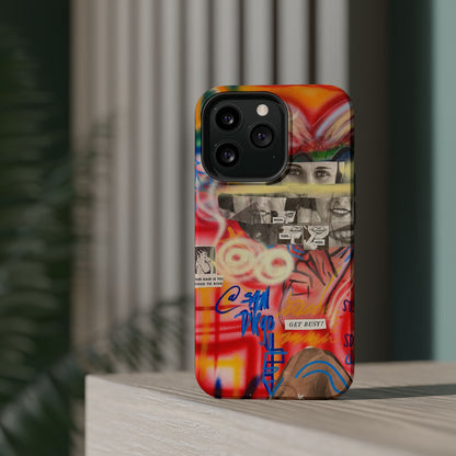 MagSafe Limited Edition "Get Busy" Airbrush iPhone Hülle