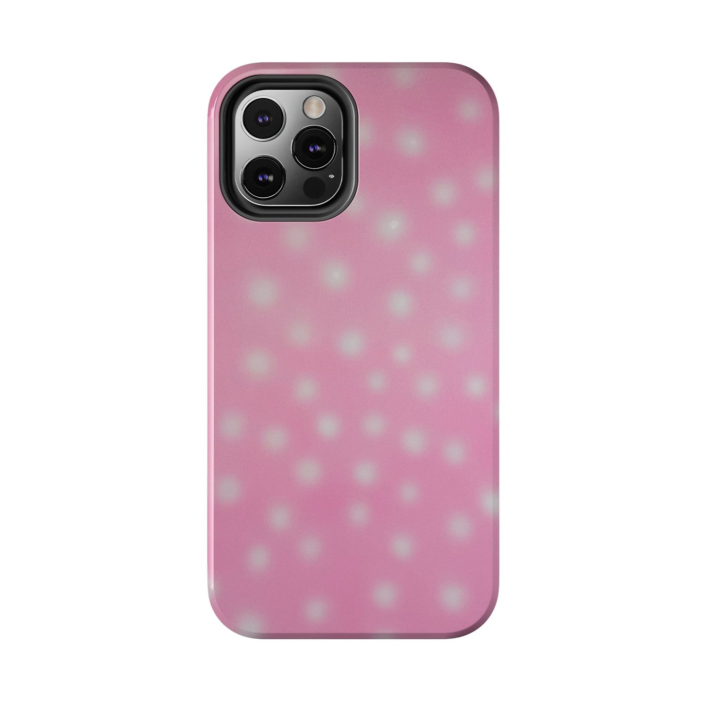 "strawberry swirl polka dots" airbrush iPhone case