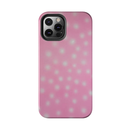 "strawberry swirl polka dots" airbrush iPhone case