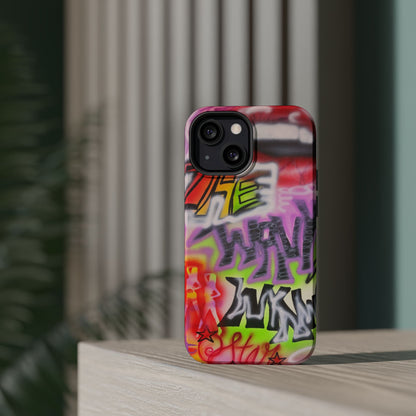 MagSafe "wynwood gold" airbrush iPhone case