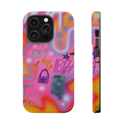 MagSafe „Ibiza“ Airbrush iPhone-Hülle