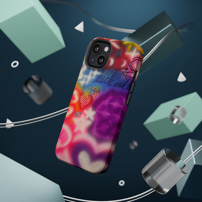 MagSafe „luck & luv pt. 2“ Airbrush iPhone Hülle