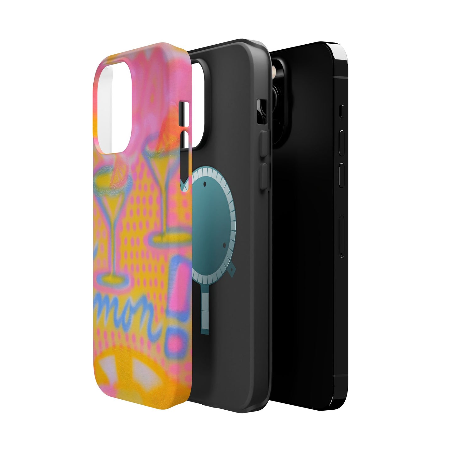 MagSafe "lemontini" airbrush iPhone case
