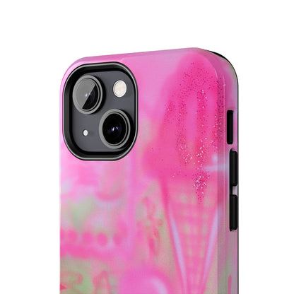 "miami matcha" airbrush iPhone case