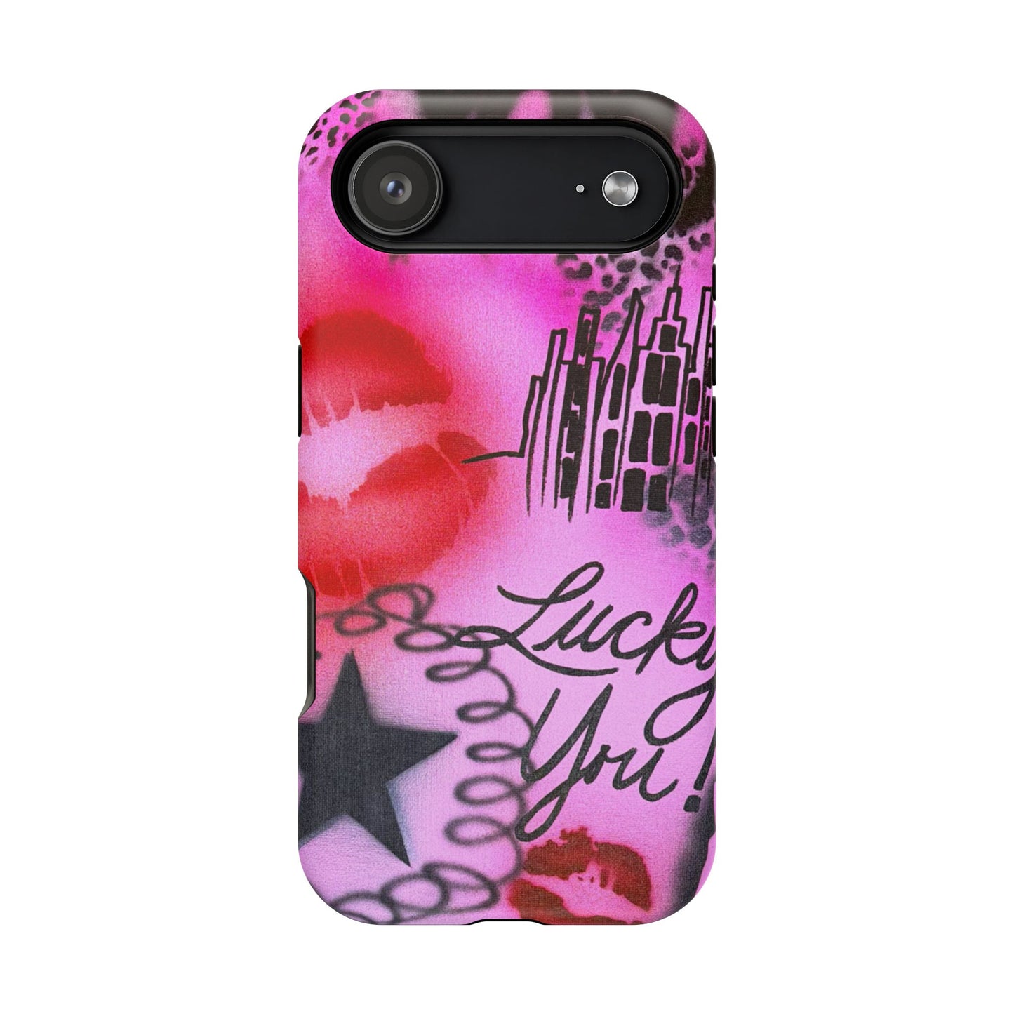 MagSafe "ulterior motive" airbrush iPhone case