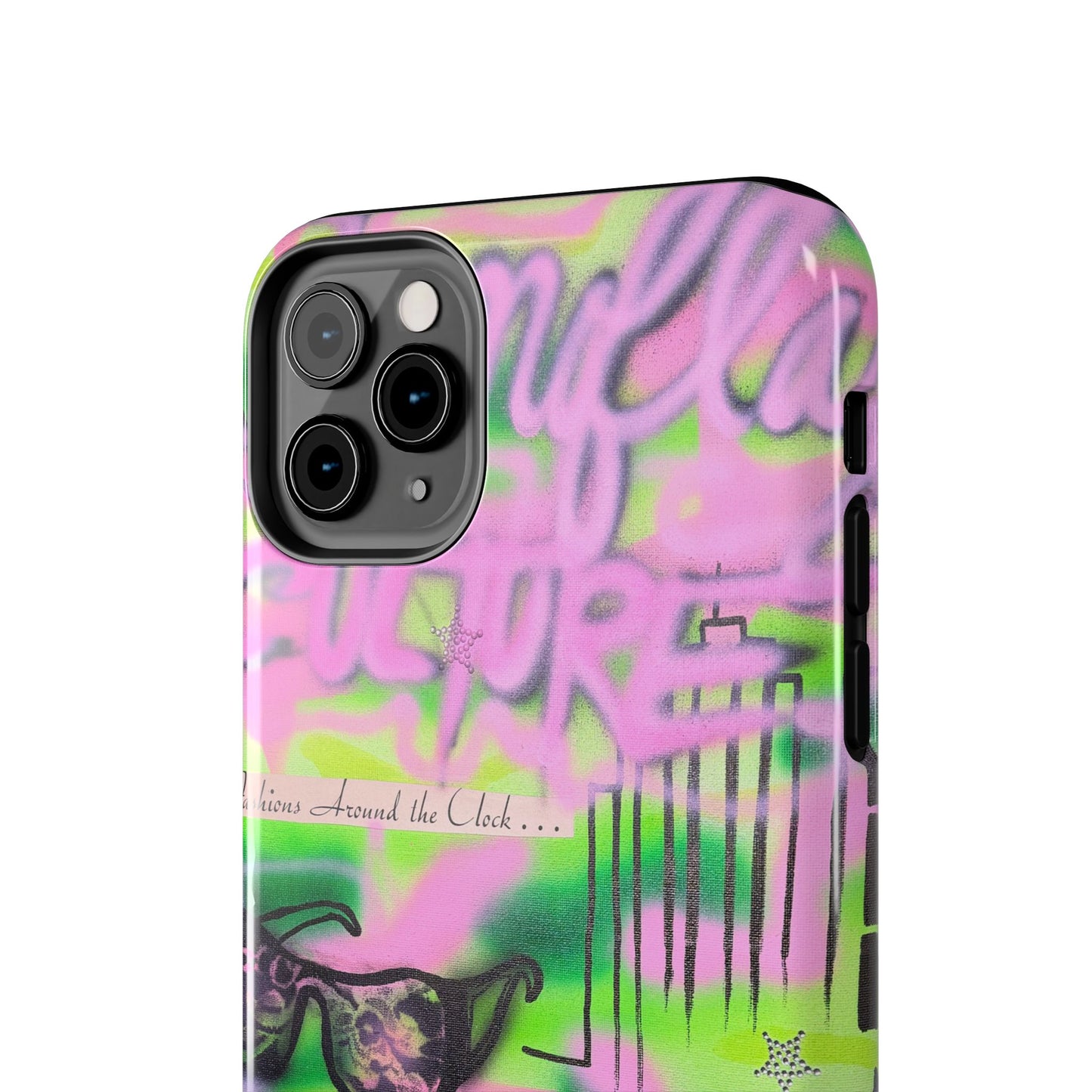 "green camo" airbrush iPhone case