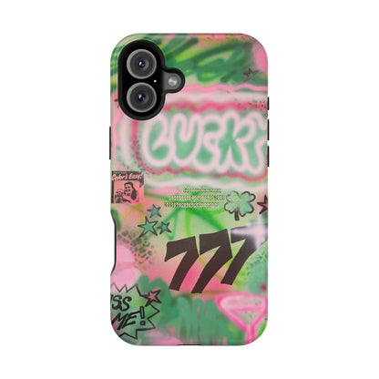 MagSafe "so lucky" airbrush iPhone case