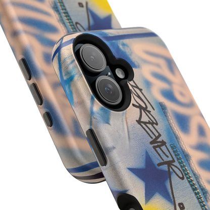 MagSafe "fashion forever" airbrush iPhone case