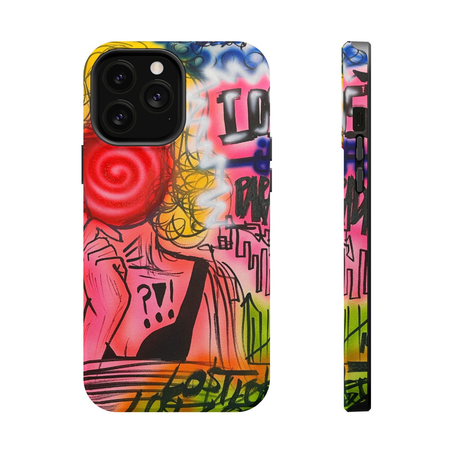 MagSafe „Lost in Paradise“ Airbrush-iPhone-Hülle