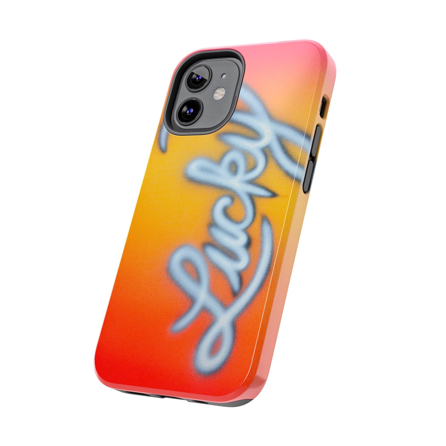 "lucky" airbrush iPhone case