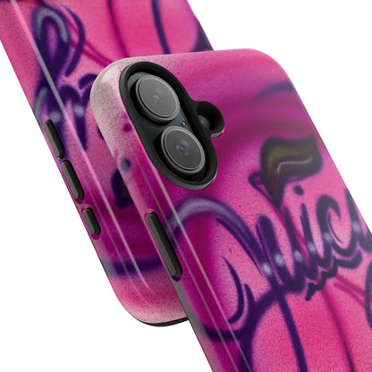"juicy" airbrush iPhone case