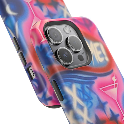 MagSafe "kiss me pt. 2" Airbrush iPhone Hülle