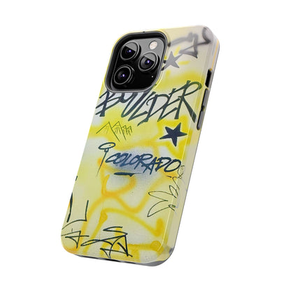 "boulder" airbrush iPhone case