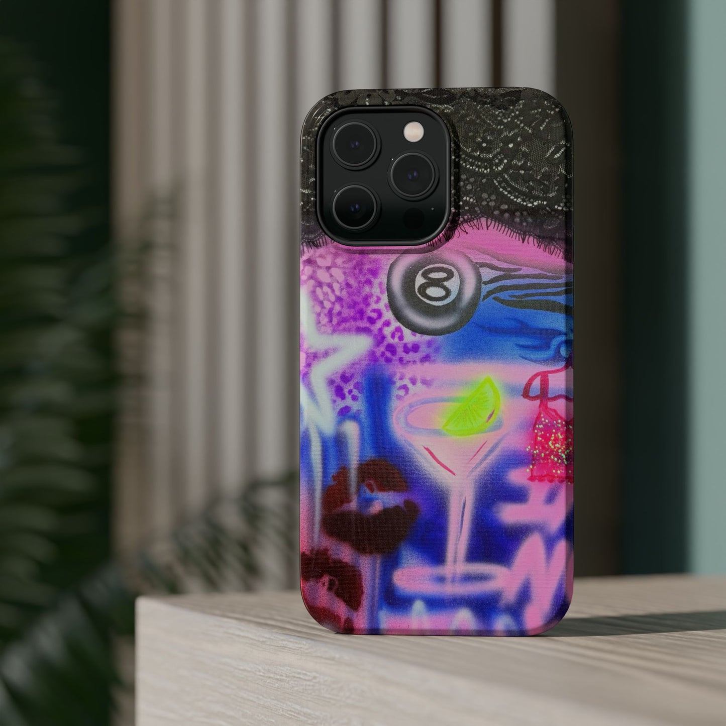 MagSafe "dream life" airbrush iPhone case