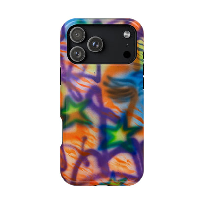 MagSafe "streetwear angel" airbrush iPhone case