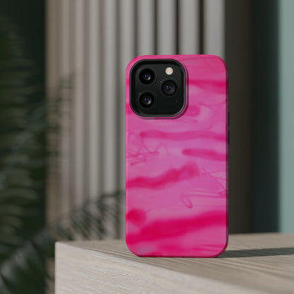 MagSafe "pink camo" airbrush iPhone case
