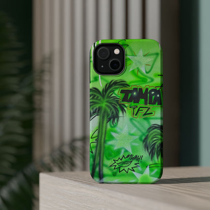 MagSafe "tampa, fl" airbrush iPhone case