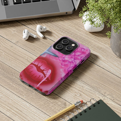 "glitter aura" airbrush iPhone case