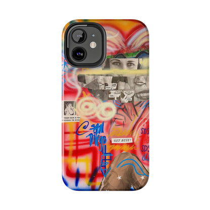 "get busy!" airbrush iPhone case