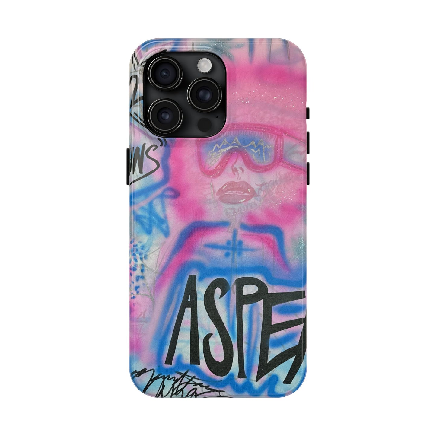 "aspen aspirations" airbrush iPhone case