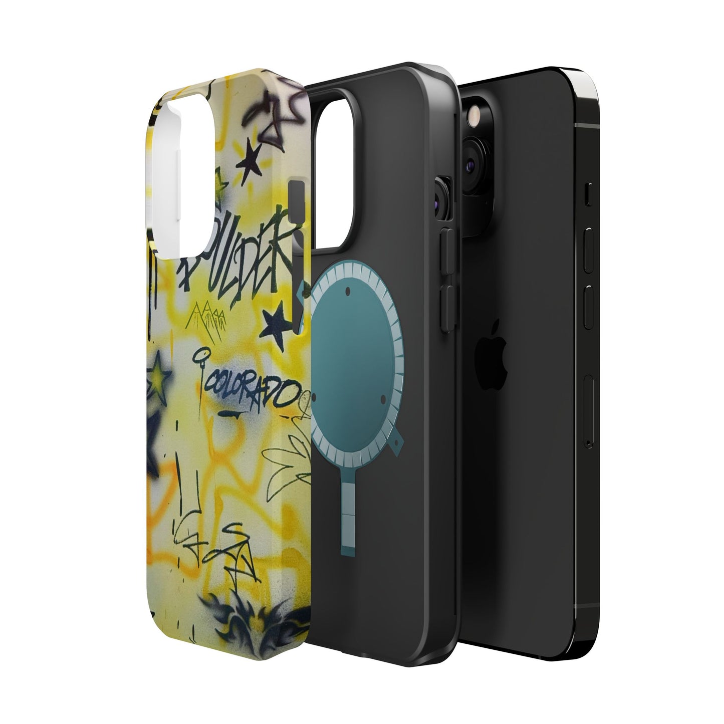 MagSafe "boulder" airbrush iPhone case