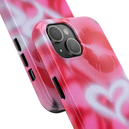 "romantic rush" airbrush iPhone case