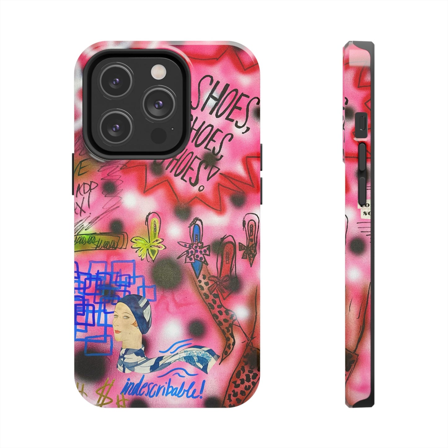 "indescribable cost" airbrush iPhone case