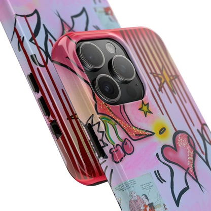 "cherry luvr" airbrush iPhone case