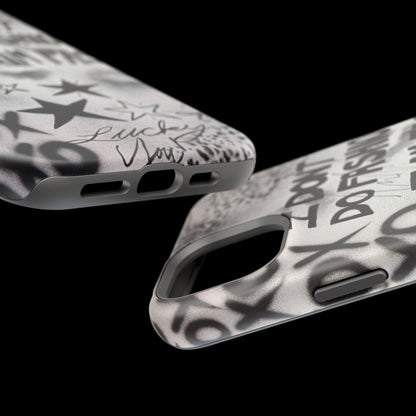 MagSafe "i am fashion" airbrush iPhone case