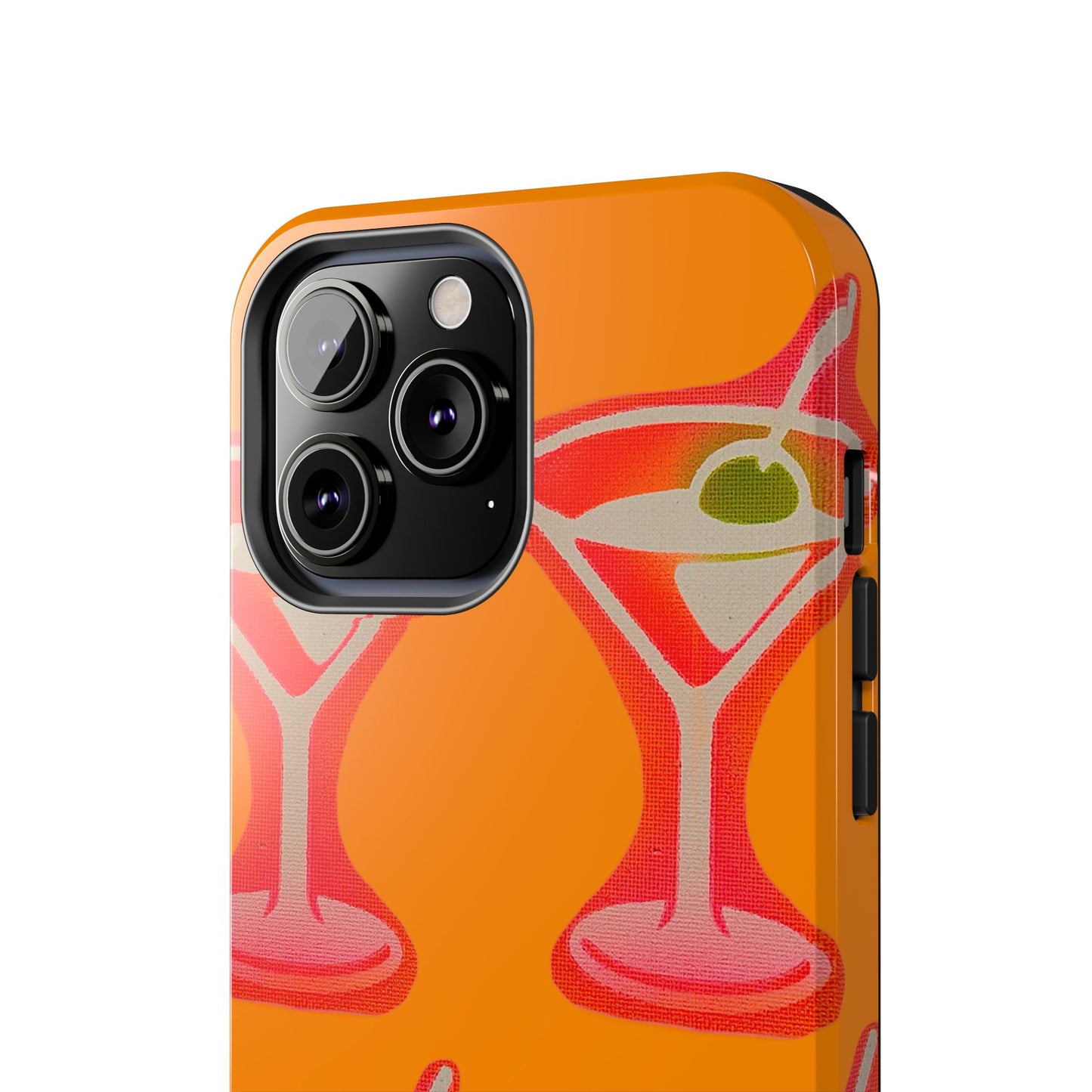 "shaken, not stirred” airbrush iPhone case