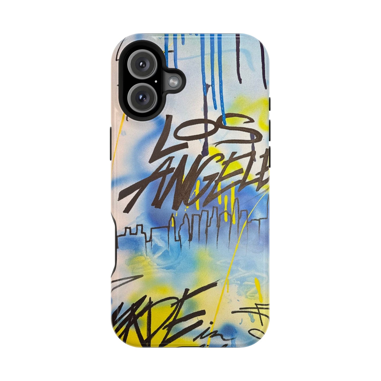 MagSafe "los angeles" airbrush iPhone case