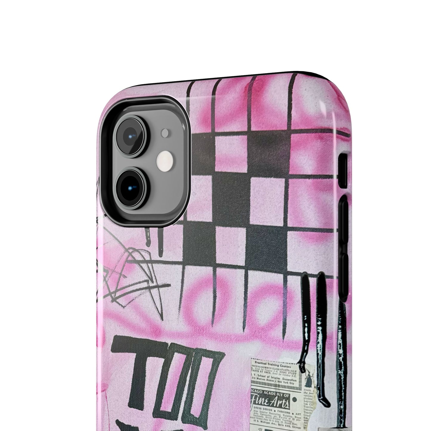 "too much motion" airbrush iPhone case