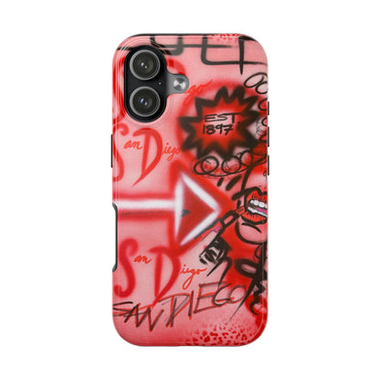 "san diego" airbrush iPhone case
