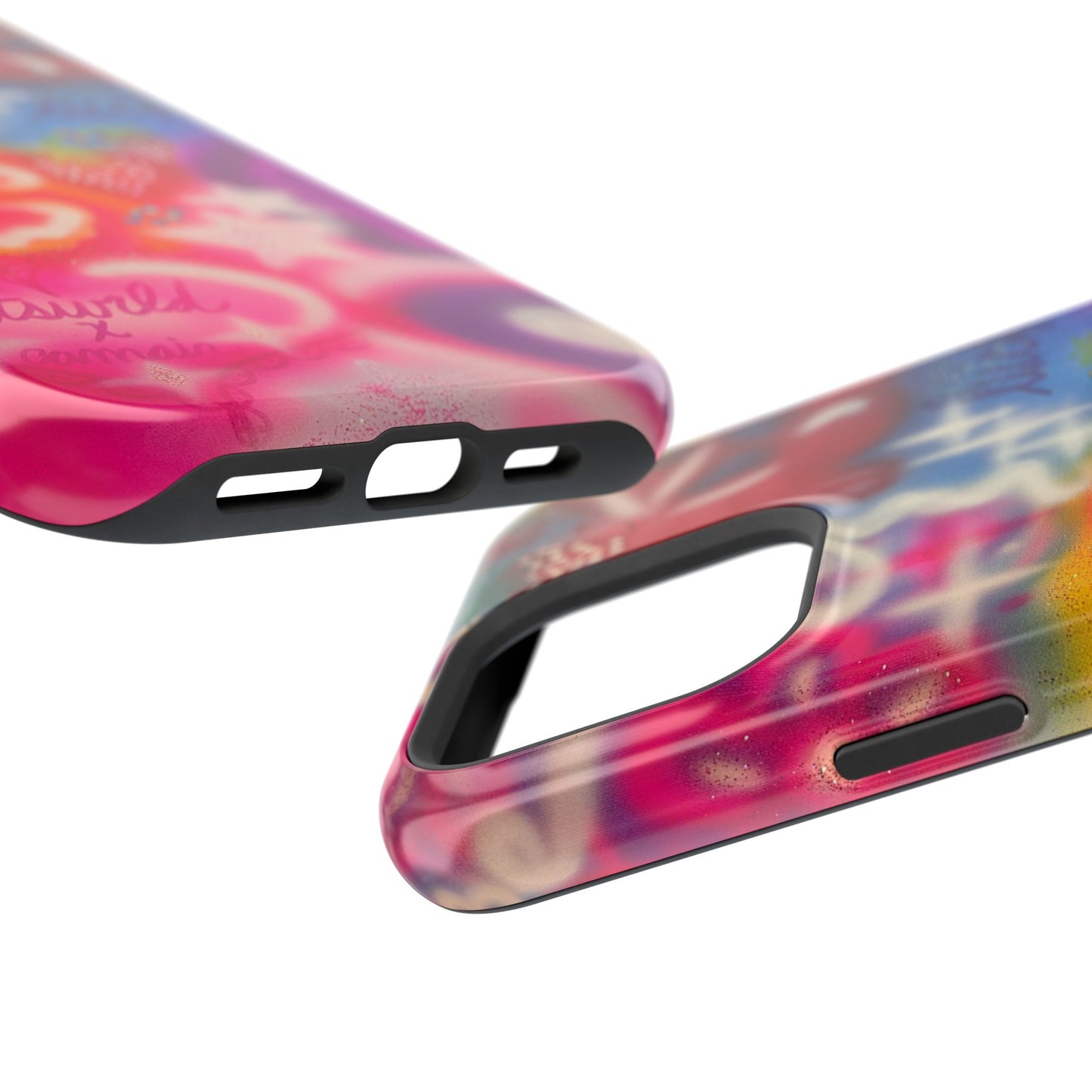 MagSafe „luck & luv“ Airbrush iPhone-Hülle