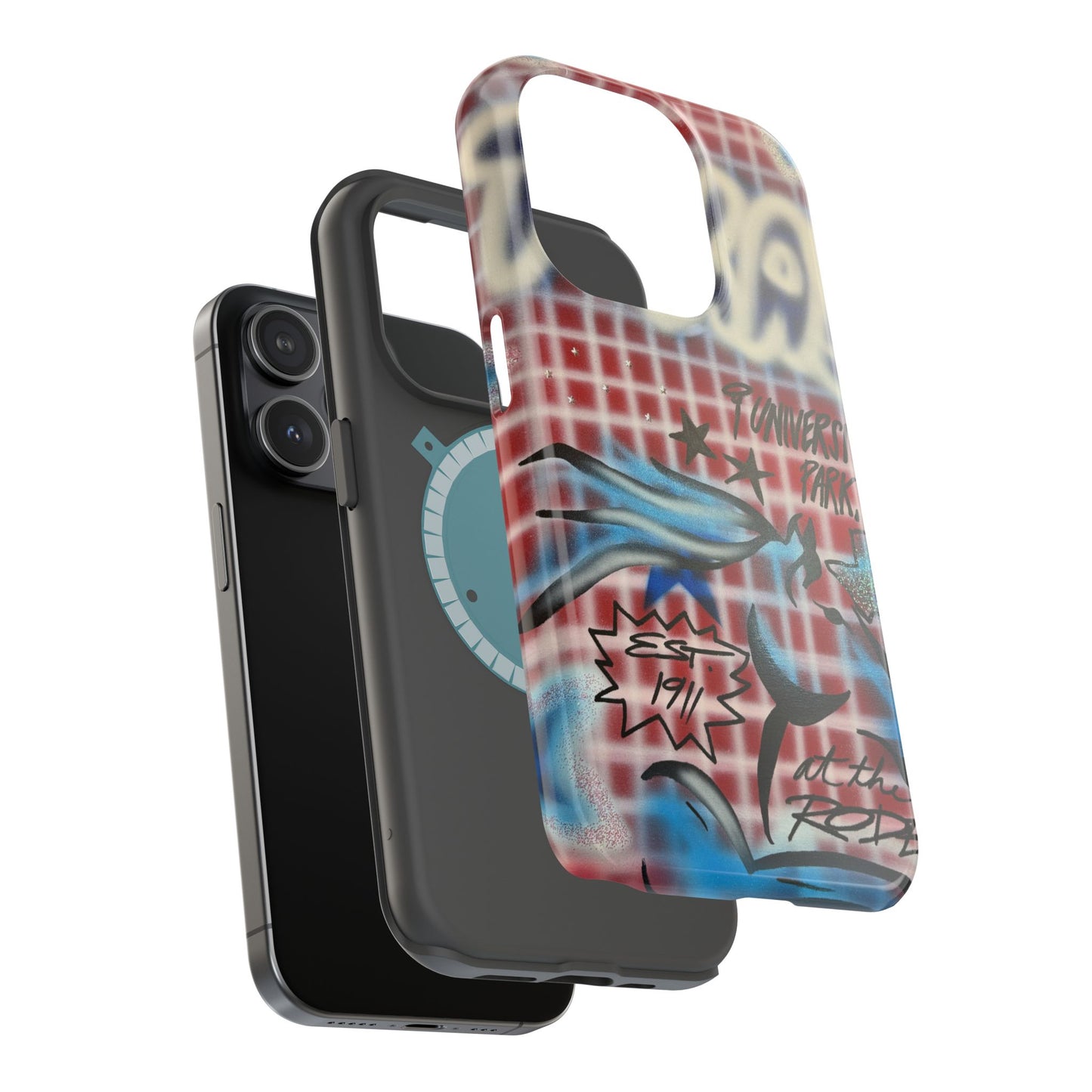 MagSafe "texas" airbrush iPhone case