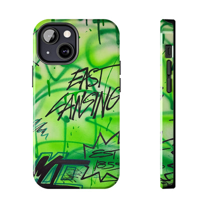 "east lansing, mi" airbrush iPhone case