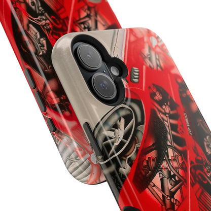 MagSafe "Cobra Phantom" Airbrush iPhone Hülle