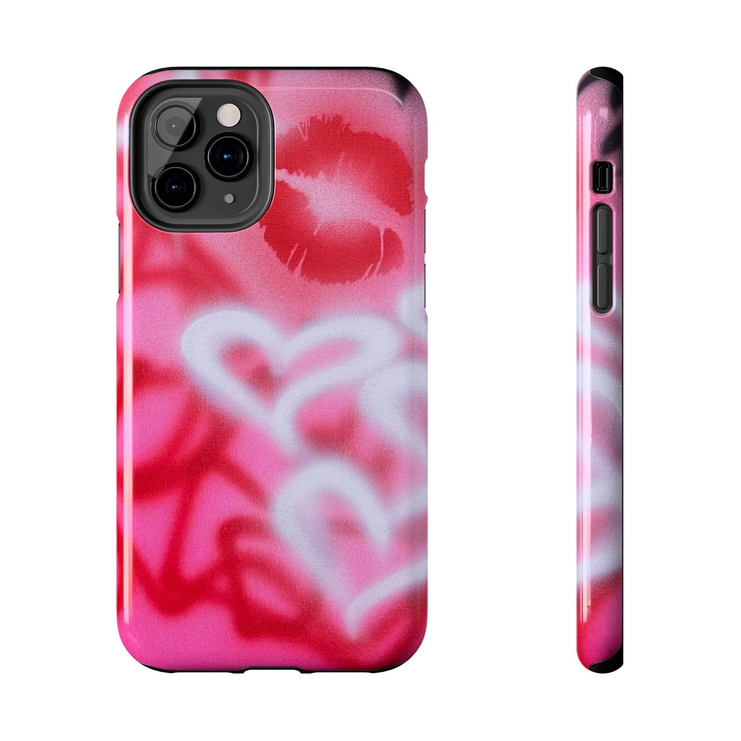 "romantic rush" airbrush iPhone case